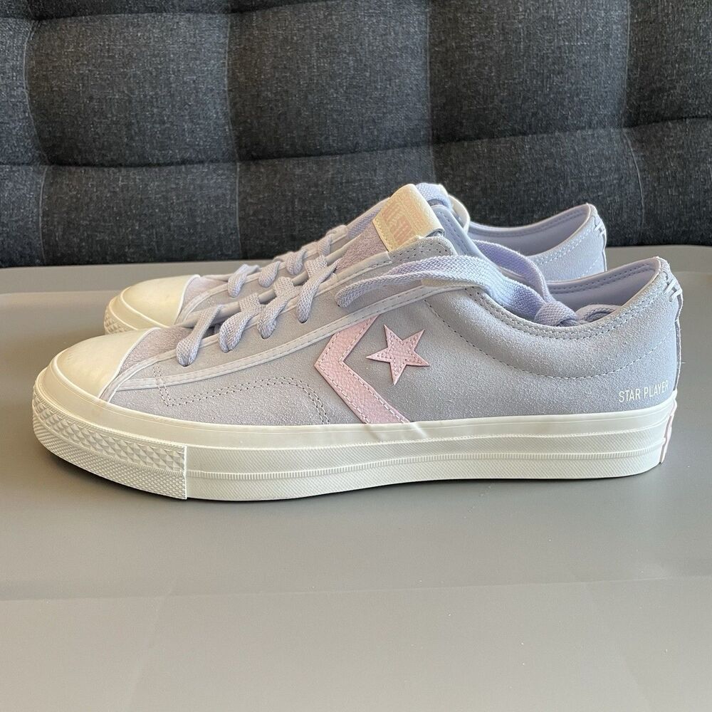 Converse Star Player 76 Purple / Pink Suede Men’s Sz 13 New